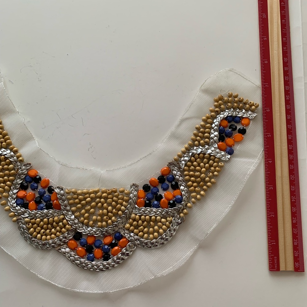 Vintage Appliqué for Decoration neckline blouse, dress - Picture 8 of 8